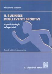 Il business degli eventi sportivi. Aspetti strategici ed operativi