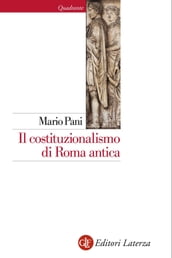 Il costituzionalismo di Roma antica