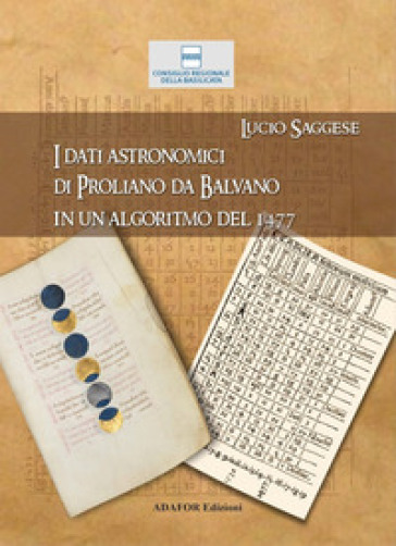 I dati astronomici di Proliano da Balvano in un algoritmo del 1477