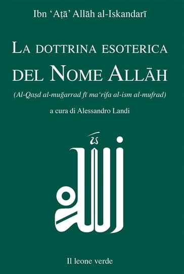 La dottrina esoterica del Nome Allh