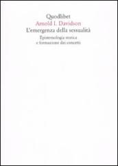 L emergenza della sessualità. Epistemologia storica e formazione dei concetti
