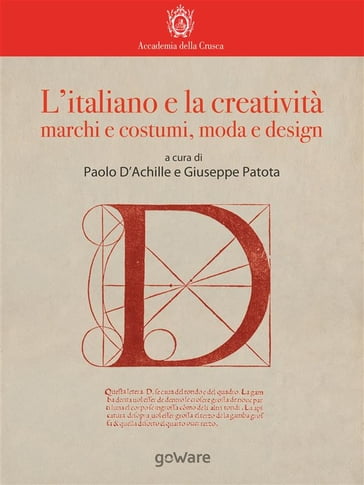 L'italiano e la creatività: marchi e costumi, moda e design