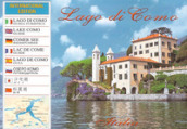 Il lago di Como. Guida international. Ediz. multilingue