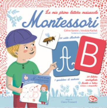 Le mie prime lettere maiuscole Montessori. Ediz. a colori. Con 26 Carte