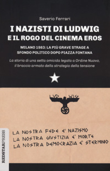 I nazisti di Ludwig e il rogo del Cinema Eros. Milano 1983: la più grave strage a sfondo politico dopo Piazza Fontana