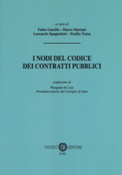 I nodi del codice dei contratti pubblici