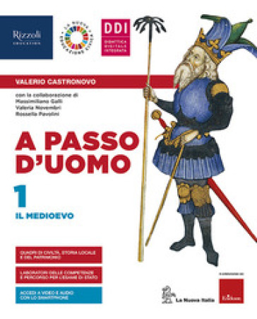 A passo d'uomo. Con Atlante Osservo e imparo. Per la Scuola media. Con e-book. Con espansione online. Vol. 1