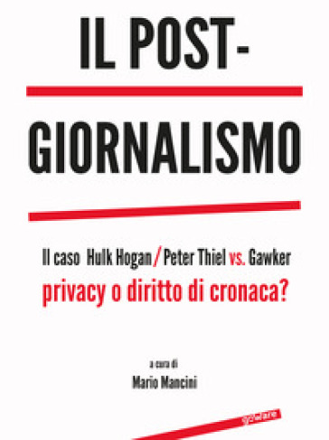 Il post-giornalismo. Il caso Hulk Hogan/Peter Thiel vs. Gawker. Privacy o diritto di cronaca?