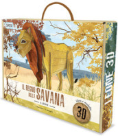 Il regno della savana. Il leone 3D. Ediz. a colori. Con Giocattolo