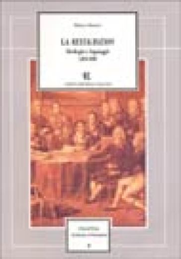 La restauration. Ideologia e linguaggio (1814-1830)