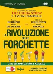 La rivoluzione delle forchetta. L ABC del mangiar sano e naturale. Ediz. italiana e inglese. 2 DVD
