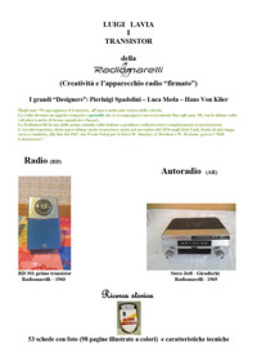 I transistor della Radiomarelli (creatività e l'apparecchio radio «firmato»)