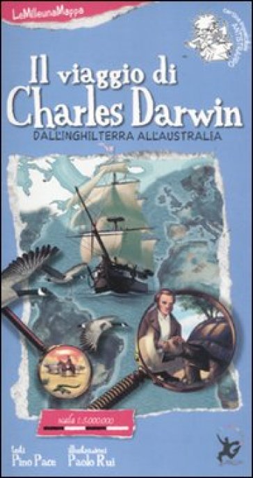 Il viaggio di Charles Darwin dall'Inghilterra all'Australia